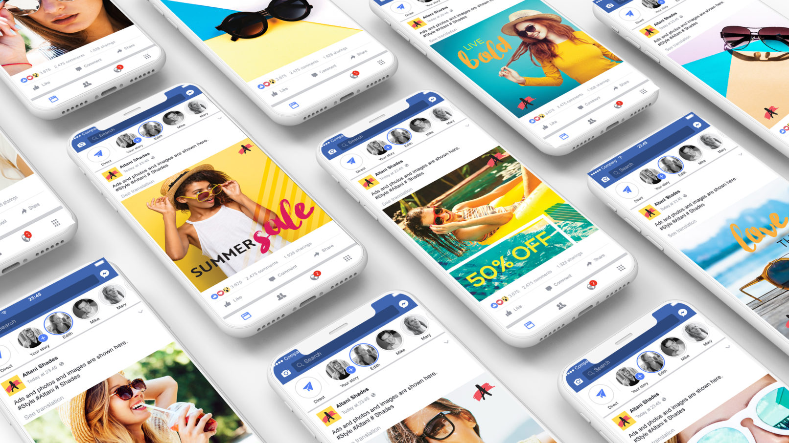 Social media graphic designs