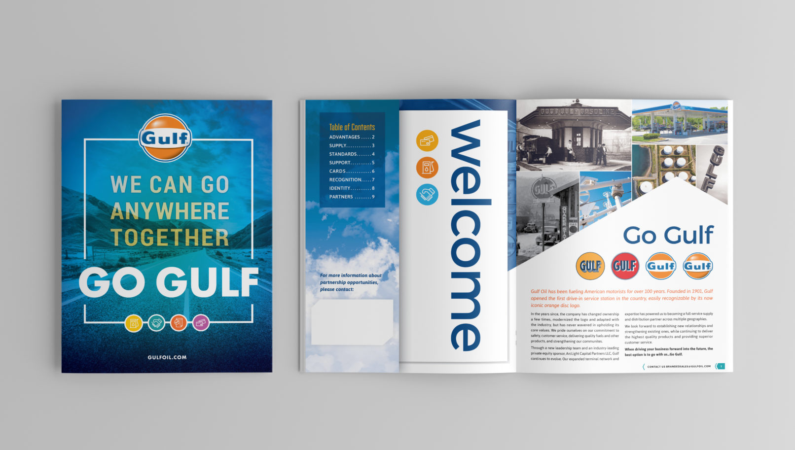 Gulf Sales book design by mattie wells